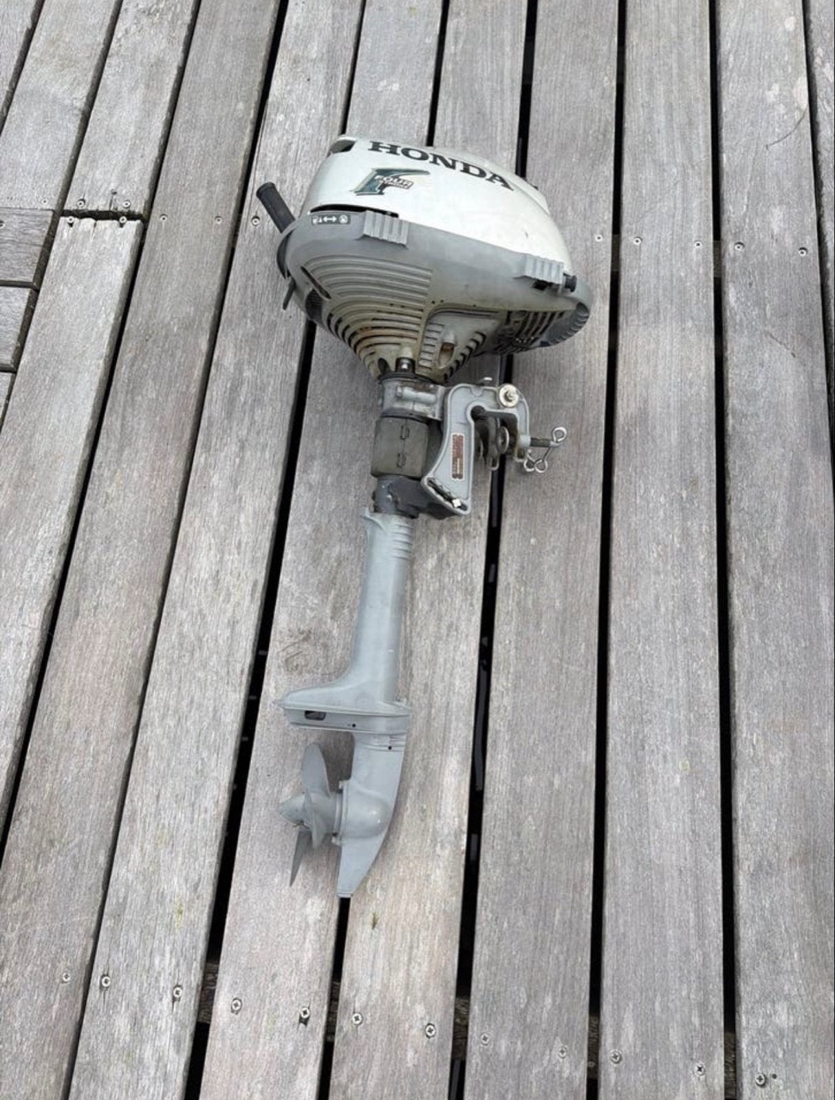 Buitenboordmotor Honda 2.3 pk 4-taks luchtgekoeld, Ophalen, Gebruikt, Minder dan 5 pk, Viertaktmotor