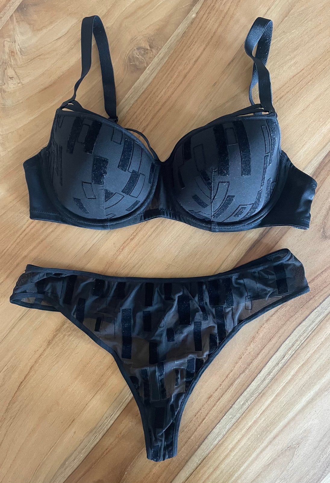 Lingeriesetje Marlies Dekkers zgan 70D/L, Verzenden, Zwart, Setje