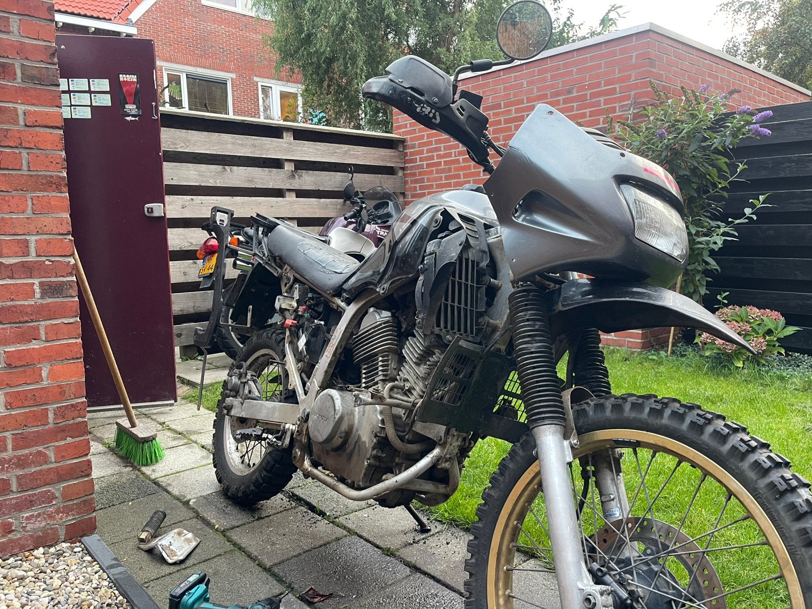 Honda Transalp voor onderdelen, Ophalen, Gebruikt