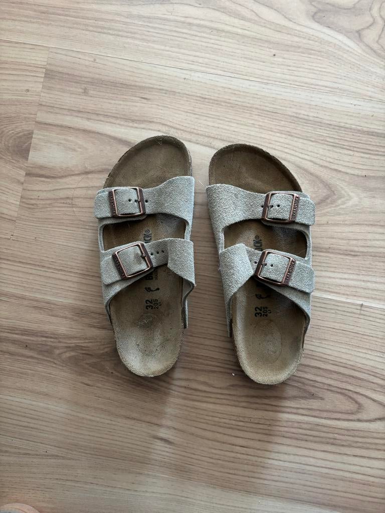Birkenstock sandalen maat 32 beige, Ophalen of Verzenden, Gebruikt, Jongen of Meisje, Schoenen