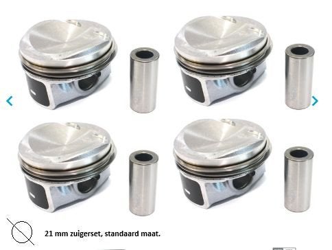 Zuigerset 1.8 TSI TFSI Audi Seat Skoda Volkswagen 21MM PEN s, Gebruikt, -, -, Ophalen of Verzenden