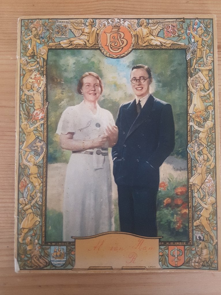 Schrift uit 1937 huwelijk Prinses Juliana en Prins Bernhard, Ophalen of Verzenden, Voor 1920, Zuid-Holland