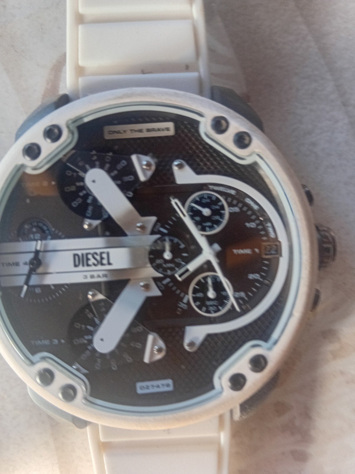 Diesel Horloge - Nieuwstaat, Werkt Perfect, Overige merken, Staal, Polshorloge, Kunststof