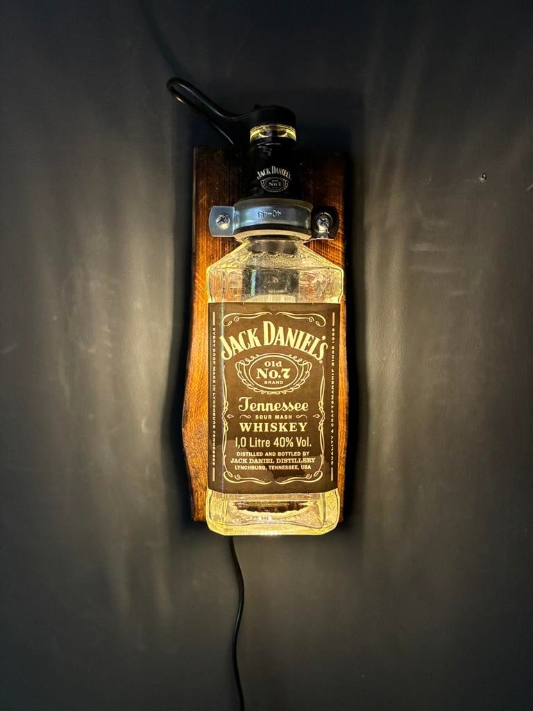 Jack Daniel’s wandlamp, Ophalen of Verzenden, Nieuw, Glas, Mancave, vaderdag
