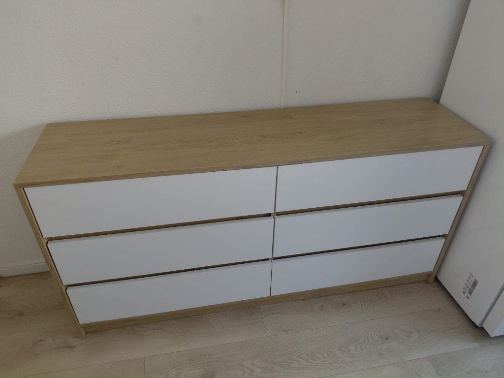 Ladenkast Jysk, Ophalen, 50 tot 100 cm, Zo goed als nieuw, 3 of 4 laden