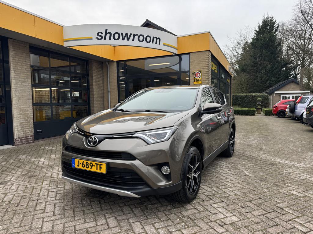 Toyota RAV4 2.0 VVT-i AWD Style Automaat Leder Navi Camera, Auto's, Toyota, Automaat, 15 km/l, Gebruikt, Euro 6