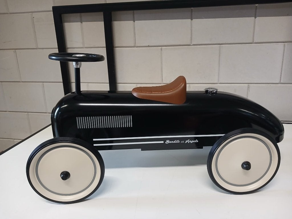 Bandits & Angels loopauto Oldtimer retro black, Ophalen, Nieuw, Loopvoertuig