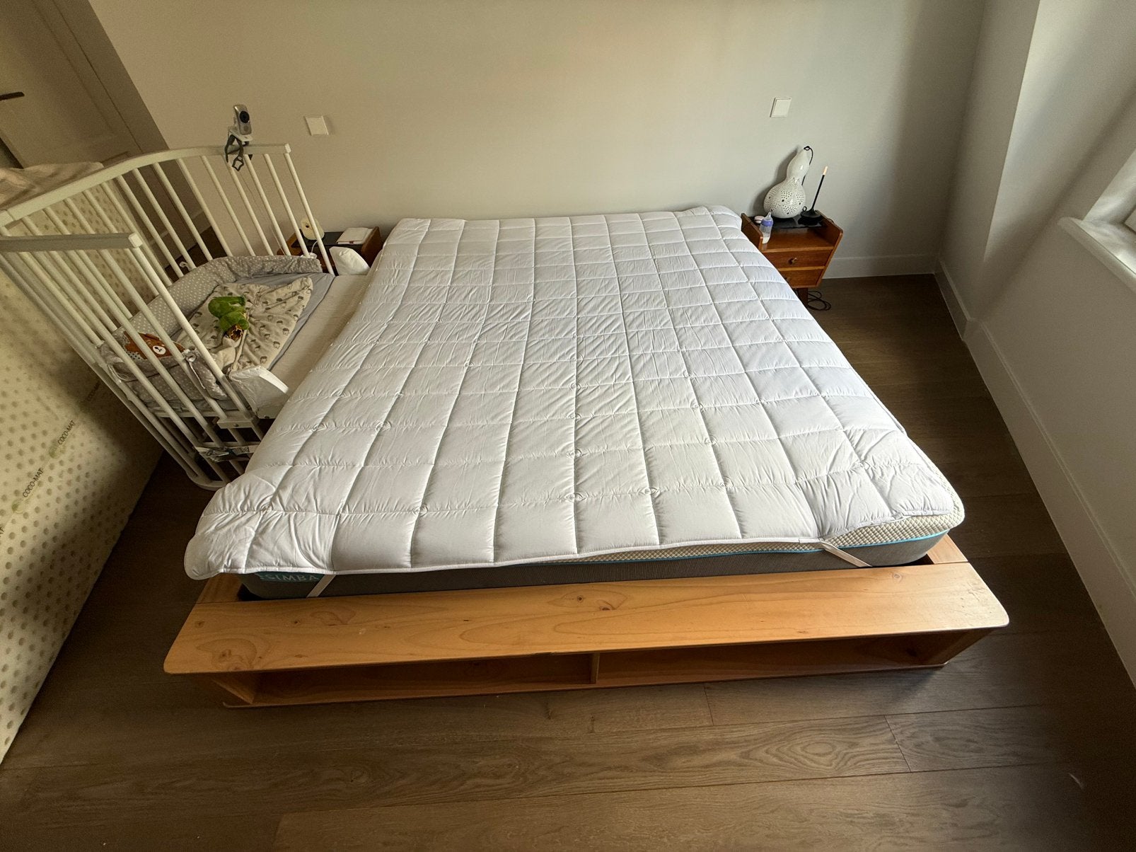 Simba Hybrid Memory Foam Matras - 3 jaar oud, Ophalen, Gebruikt, Tweepersoons, 140 cm