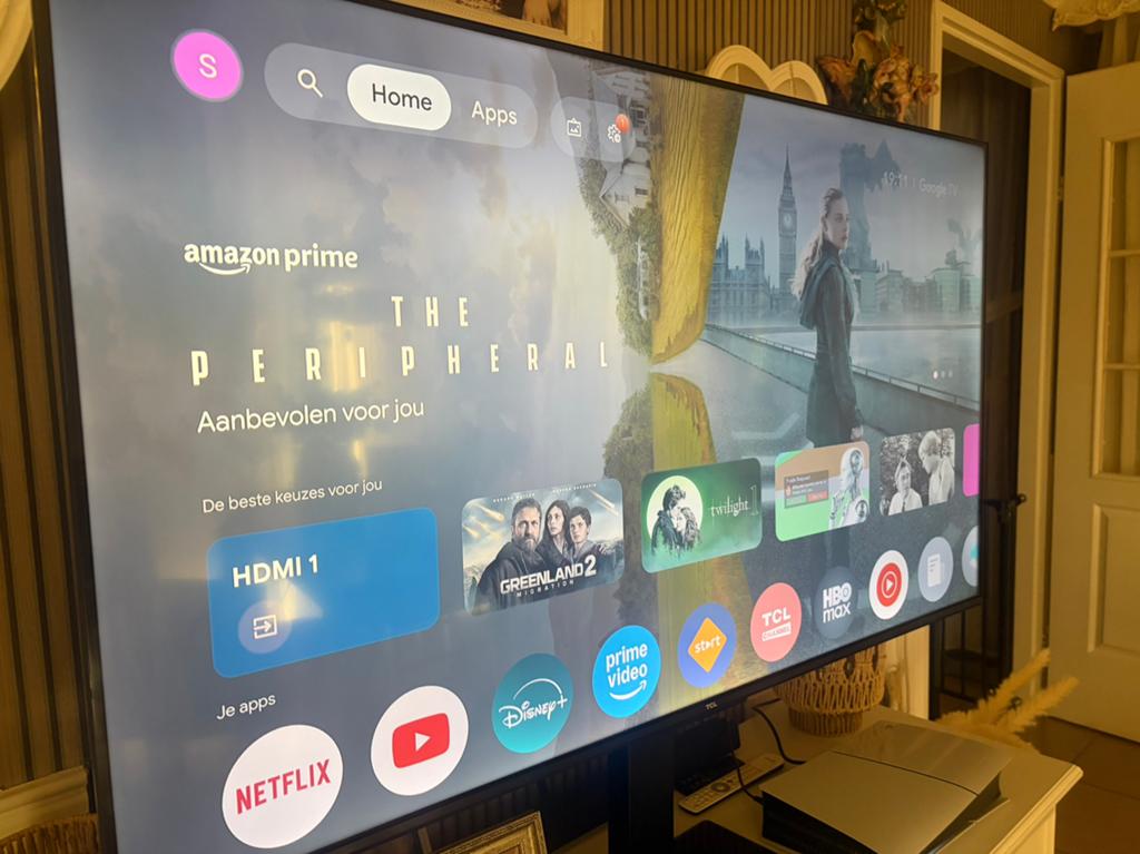 TCL TV 55 inch  2025, Computers en Software, Monitoren, Ophalen of Verzenden, Zo goed als nieuw, 60 Hz of minder, LED