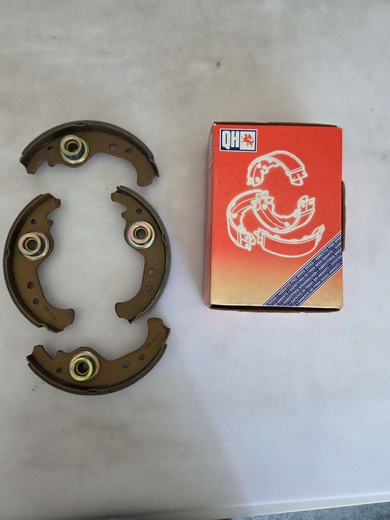 Set Remschoenen Abarth Fiat Lancia Nissan Seat  Zastava, Niet ingevuld, Niet ingevuld, Ophalen of Verzenden, Overige automerken