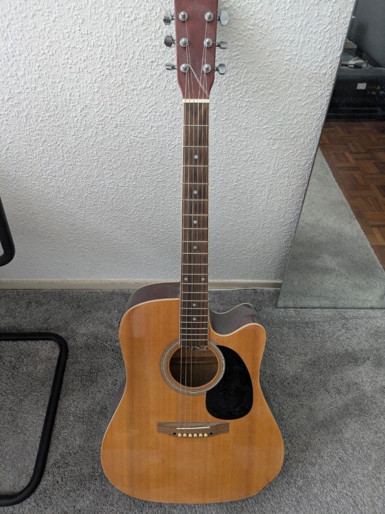 Acoustische gitaar met element, Ophalen, Zo goed als nieuw, Klassieke of Spaanse gitaar