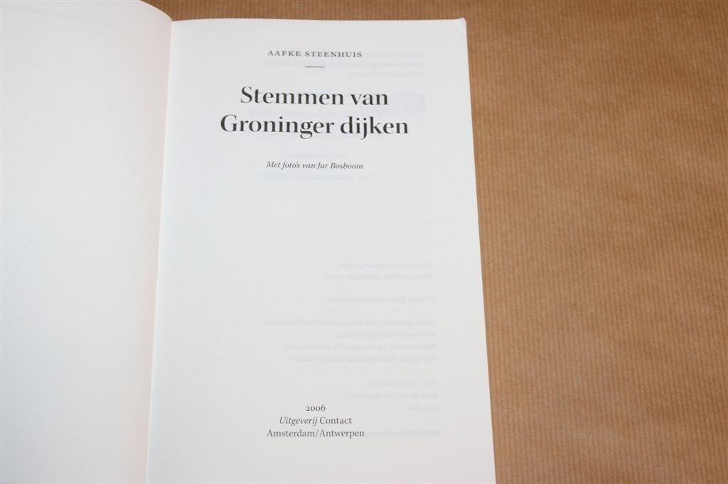 Stemmen van Groninger Dijken — Aafke Steenhuis [2007], Verzenden, Zo goed als nieuw