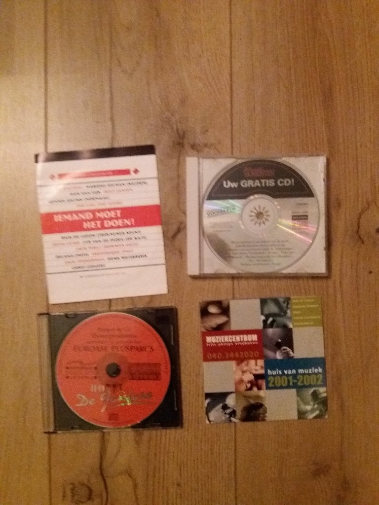 4 verschillende verzamel Cd's., Ophalen of Verzenden, Gebruikt, Verzamelalbum