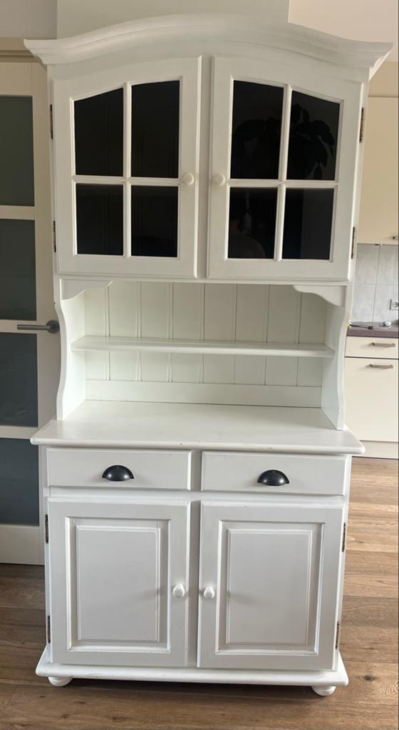 Brocante buffetkast - 188x94.5x50cm, Huis en Inrichting, Kasten | Buffetkasten, Ophalen, Gebruikt, Met deur(en), 50 tot 100 cm