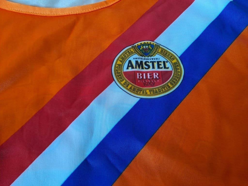 Amstel Bier Oranje Hesje - Nieuw, Verzamelen, Biermerken, Ophalen of Verzenden, Zo goed als nieuw, Amstel