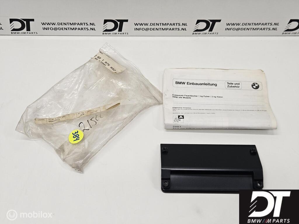 Inbouwset brandblusser BMW E34 E32 72601975682, Nieuw, Ophalen of Verzenden