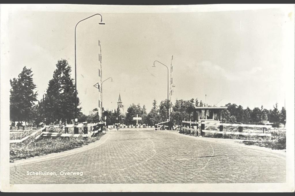 Schelluinen, overweg, Ophalen of Verzenden, 1960 tot 1980, Gelopen, Zuid-Holland