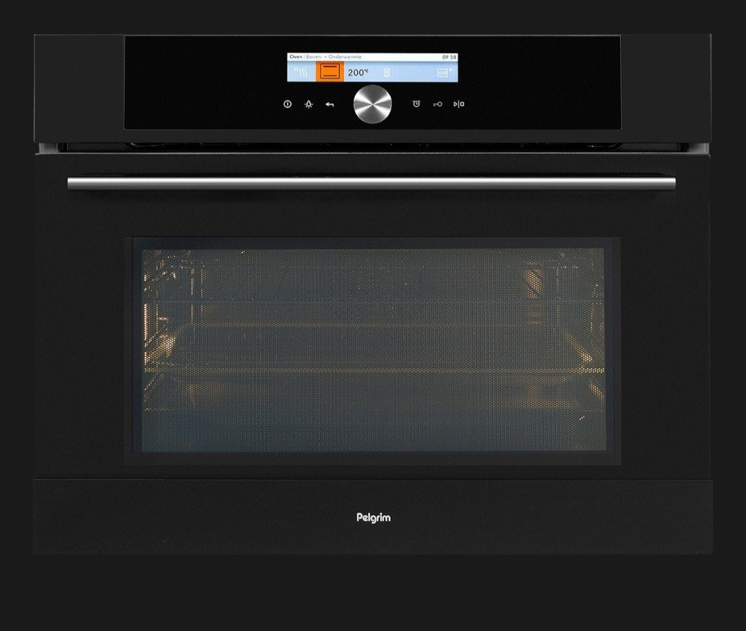 Pelgrim luxe inbouw combimagnetron MAC824MAT, Ophalen, Combimagnetron, Zo goed als nieuw, Inbouw