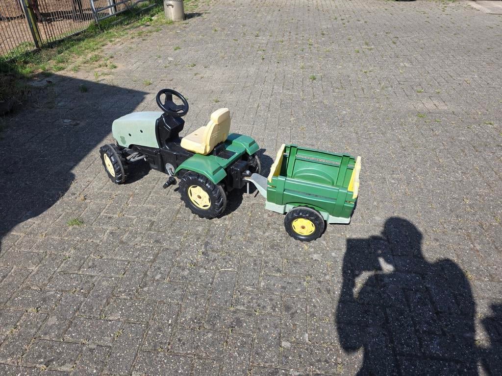 Rolly Toys traptractor met aanhanger voor de kleine boer, Info@rollytoys.de, Gebruikt, Trapvoertuig, Ophalen of Verzenden