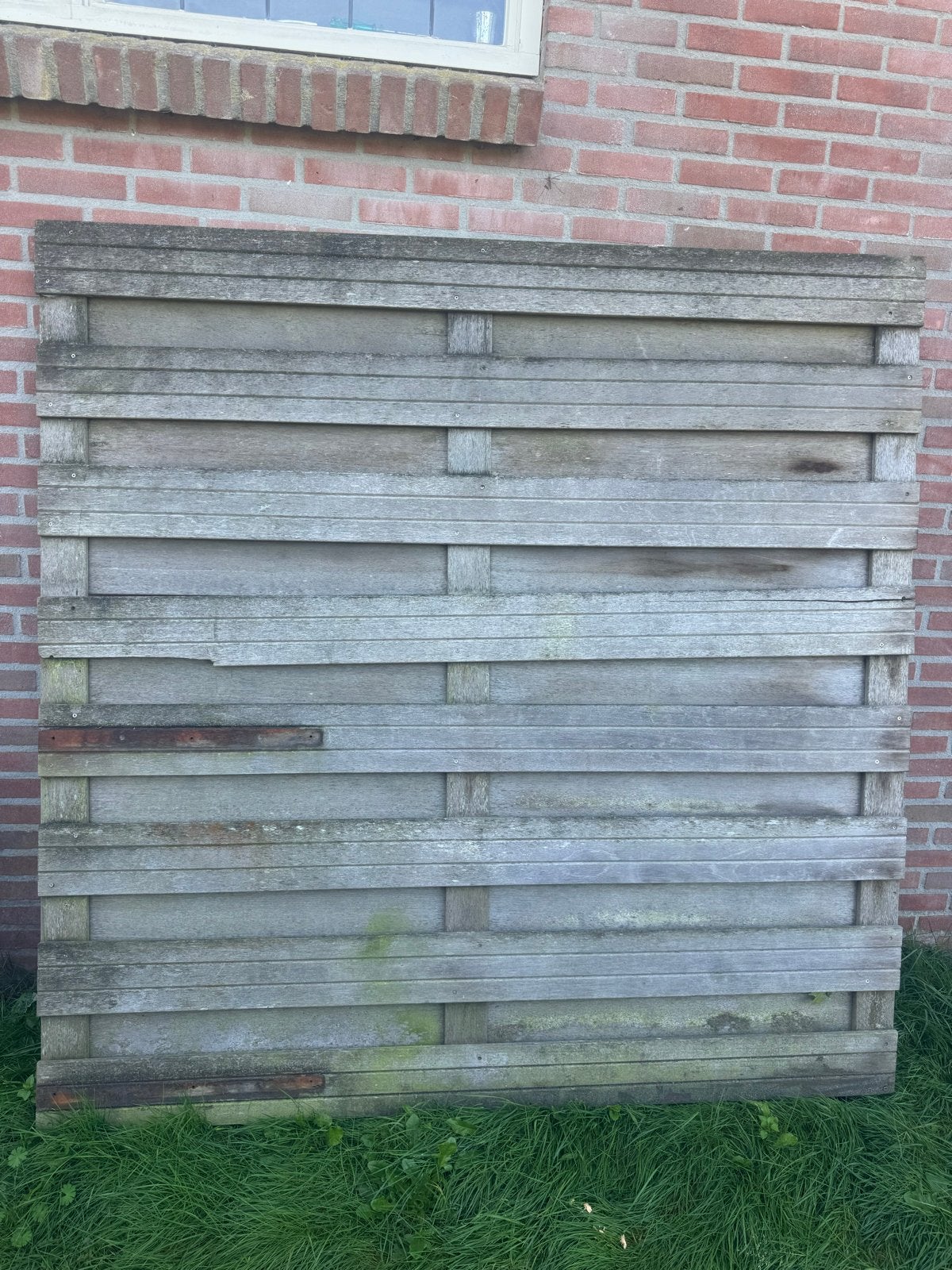 Gratis, Hardhouten schutting 1.80 x 1.80 meter, Ophalen, Minder dan 3 meter, Hout, 1 tot 2 meter