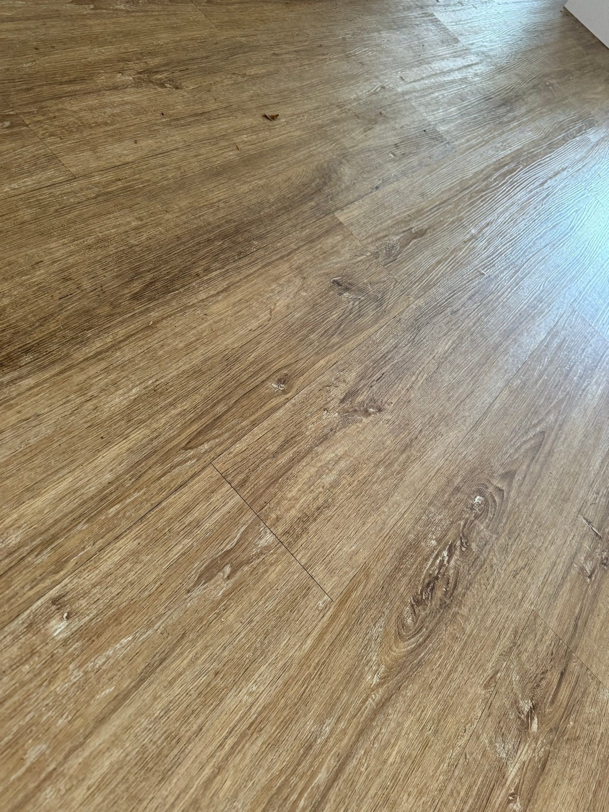 Mooie vloer 30-35m2 (klik pvc), Gebruikt, Bruin, Ophalen of Verzenden, 25 tot 50 m²