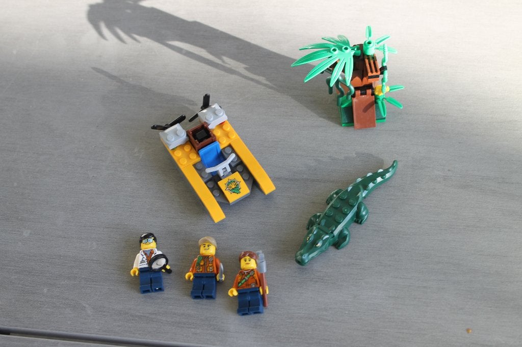 lego cinty jungle verkenningsboot 60157, Ophalen, City, Lego, Zo goed als nieuw