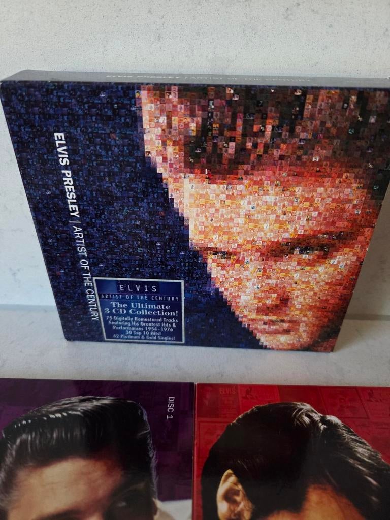 Elvis Presley - Artist of the century - 3 cd boxset, Ophalen of Verzenden, Zo goed als nieuw, Boxset