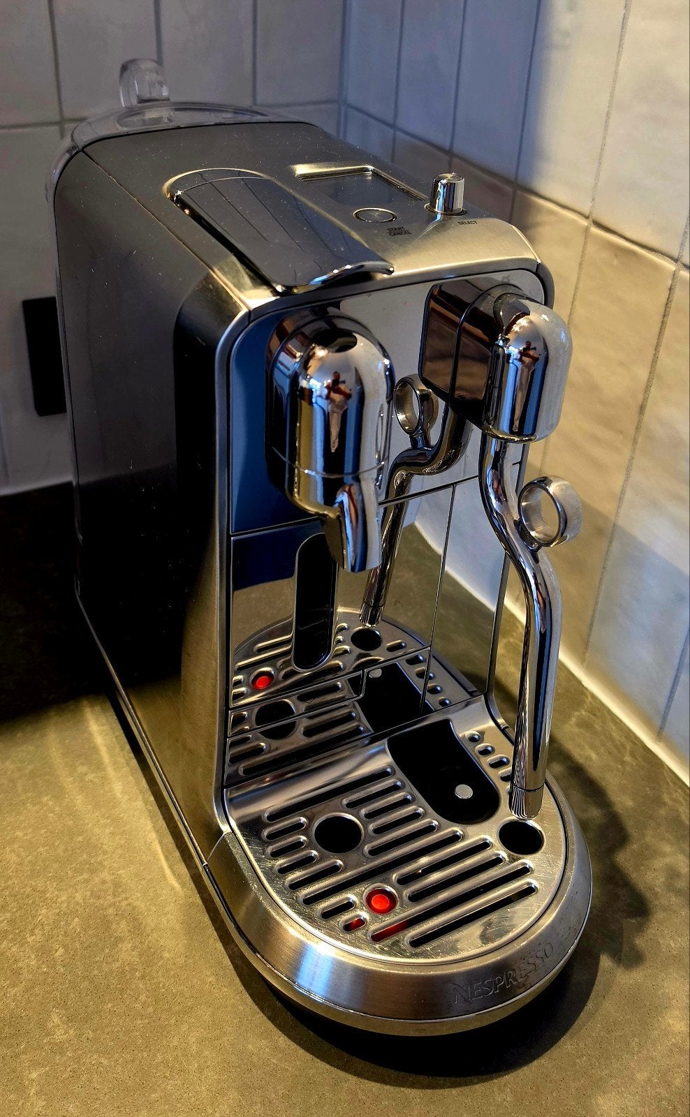 Nespresso Creatista Plus - Luxe Koffie-ervaring, Witgoed en Apparatuur, Ophalen, Koffiepads en cups, Koffiemachine, Zo goed als nieuw
