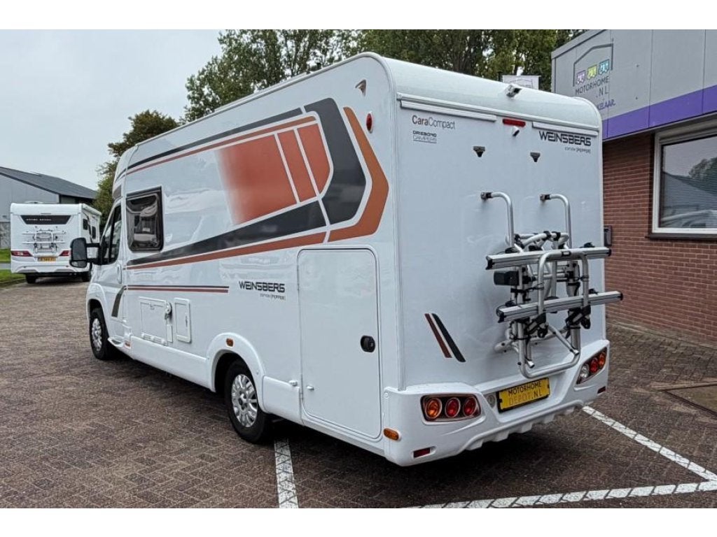 Weinsberg CaraCompact Pepper Lengtebedden DakAirco Compleet!, Weinsberg, Tot en met 2, 6 tot 7 meter, Bedrijf
