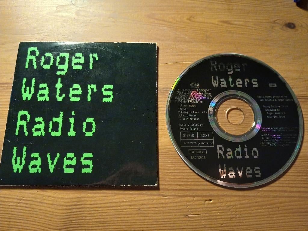 Roger Waters - Radio Waves, Gebruikt, 1980 - 1989, Ophalen of Verzenden, Poprock