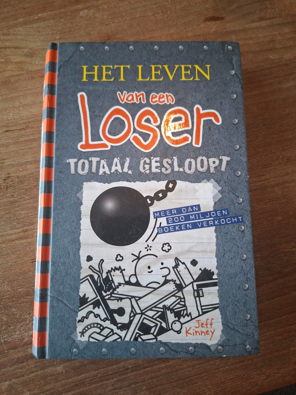 Het leven van een Loser: Totaal Gesloopt - Zo goed als nieuw, Ophalen of Verzenden, Zo goed als nieuw, Jeff Kinney, Fictie