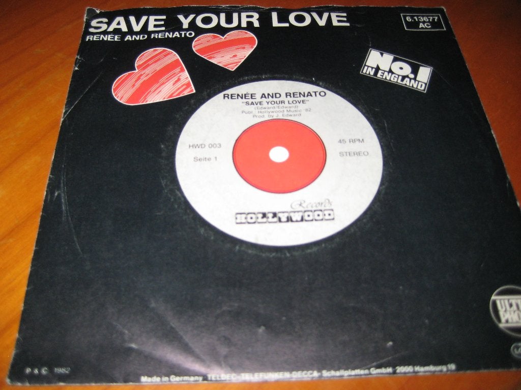 Renée und Renato: Save your love, Ophalen of Verzenden, Zo goed als nieuw, Pop
