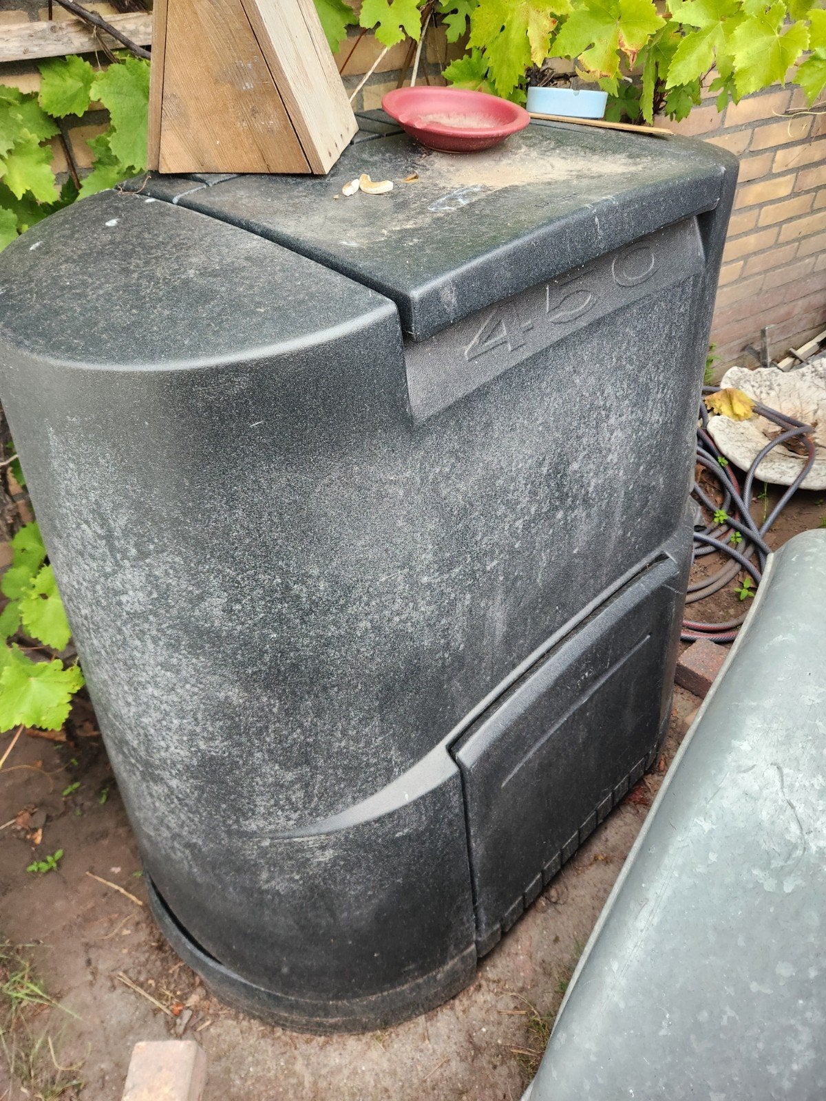 Compost ton, Ophalen
