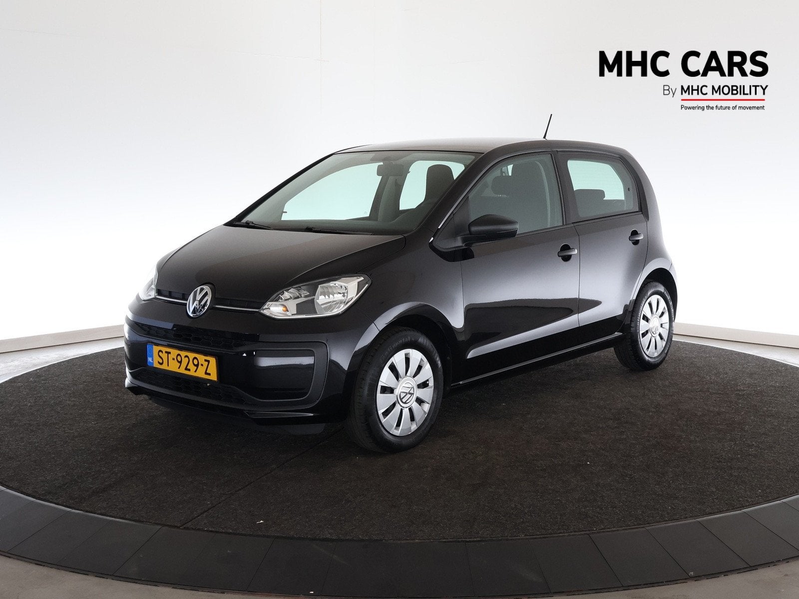 Volkswagen up! 1.0 BMT take up! | Airco | 12 maanden BOVAG |, Stof, Gebruikt, Zwart, Origineel Nederlands