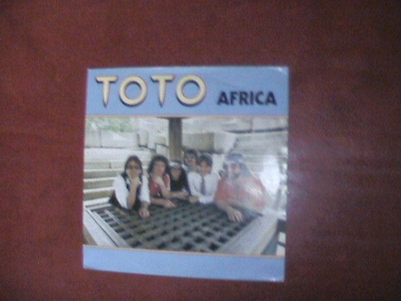toto jukebox single africa uit 1982, Cd's en Dvd's, Ophalen of Verzenden, Zo goed als nieuw, Pop