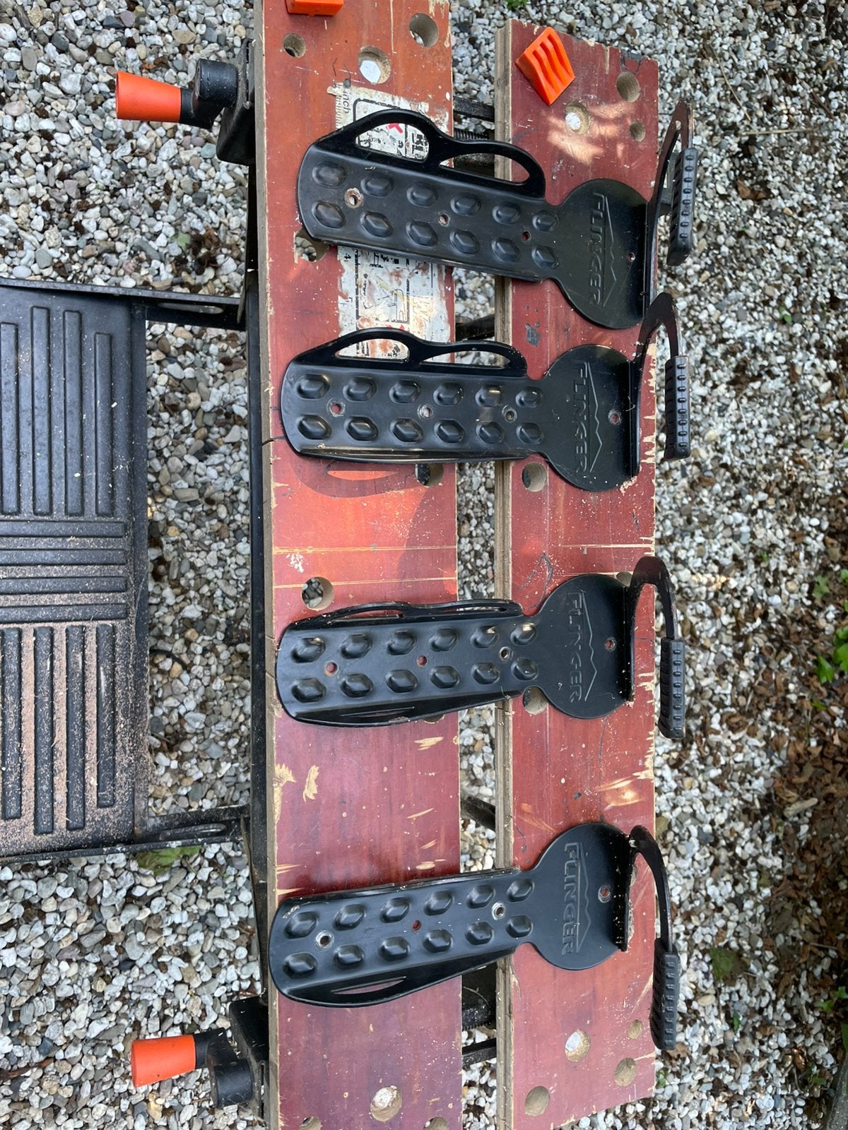 Fietsbeugels 4 stuks., Ophalen of Verzenden, Gebruikt