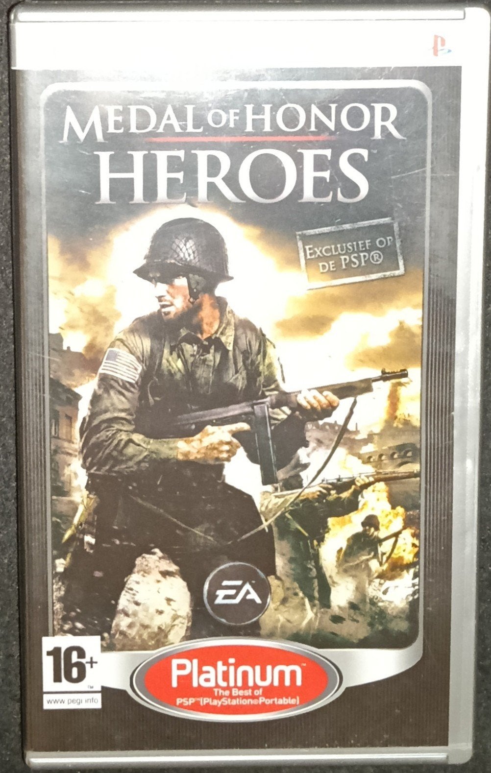 Medal Of Honor Heroes platinum psp, Vanaf 18 jaar, Shooter, 1 speler, Ophalen of Verzenden