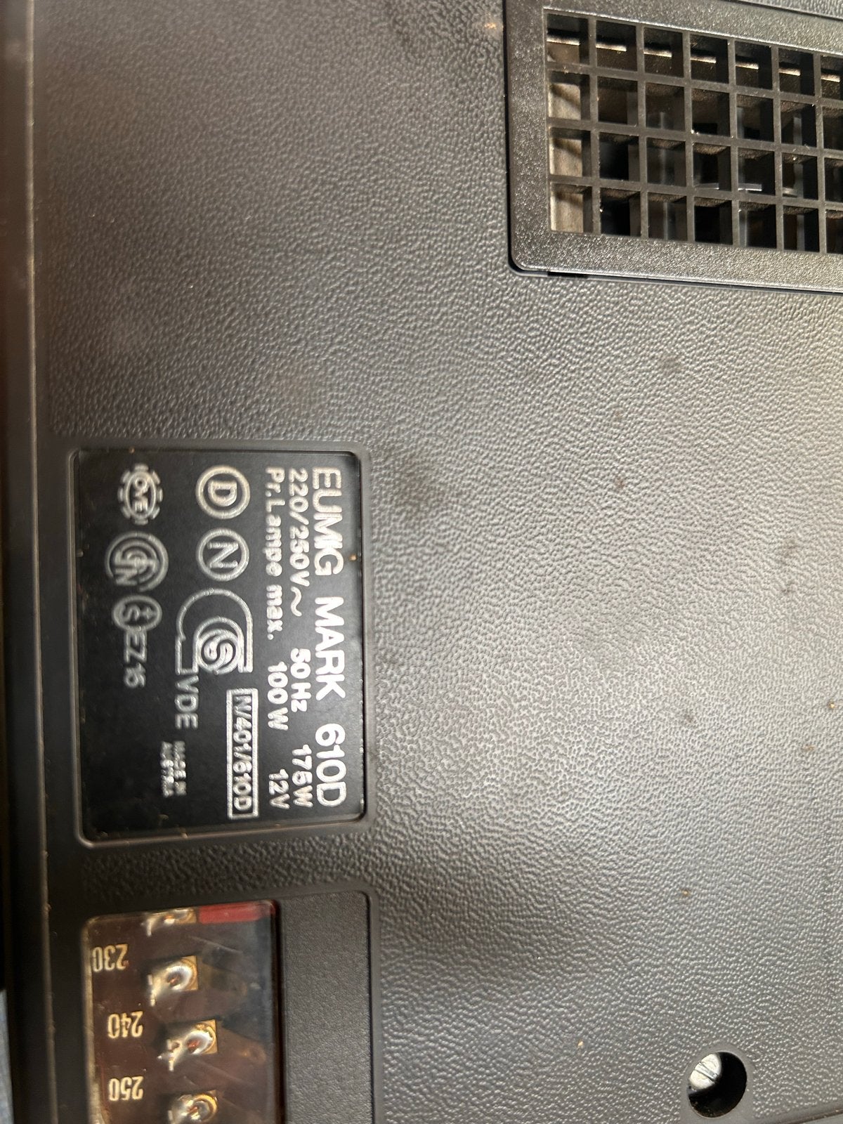 Eumig Mark 610 D Super 8 filmprojector, Ophalen of Verzenden, Gebruikt