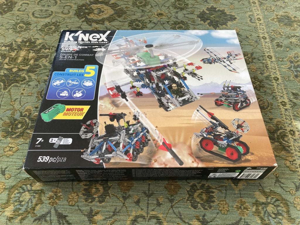K'nexx set 539 pcs, Kinderen en Baby's, Speelgoed | Bouwstenen, Ophalen, Gebruikt