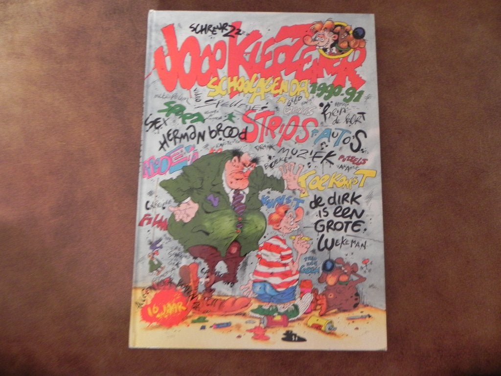 4 Joop Klepzeiker Agenda's 90/9 (2x), 91/92 en 93/94, Boeken, Strips | Comics, Eric Schreurs, Europa, Ophalen of Verzenden, Gelezen