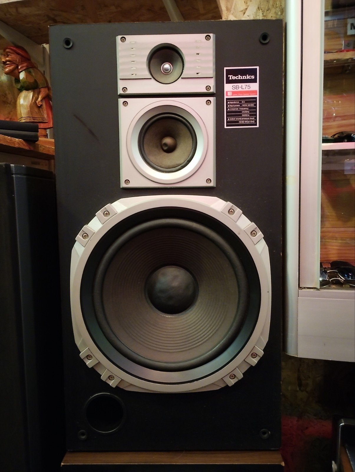 Technics sb-lb75 speakers, Ophalen, 60 tot 120 watt, Front, Rear of Stereo speakers, Overige merken