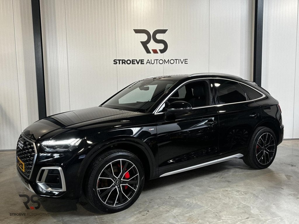 Audi Q5 Sportback 50 TFSI-e S-Tronic S-Edition | Navi | Matr, Auto's, Audi, Automaat, 4 cilinders, Leder en Stof, Zwart