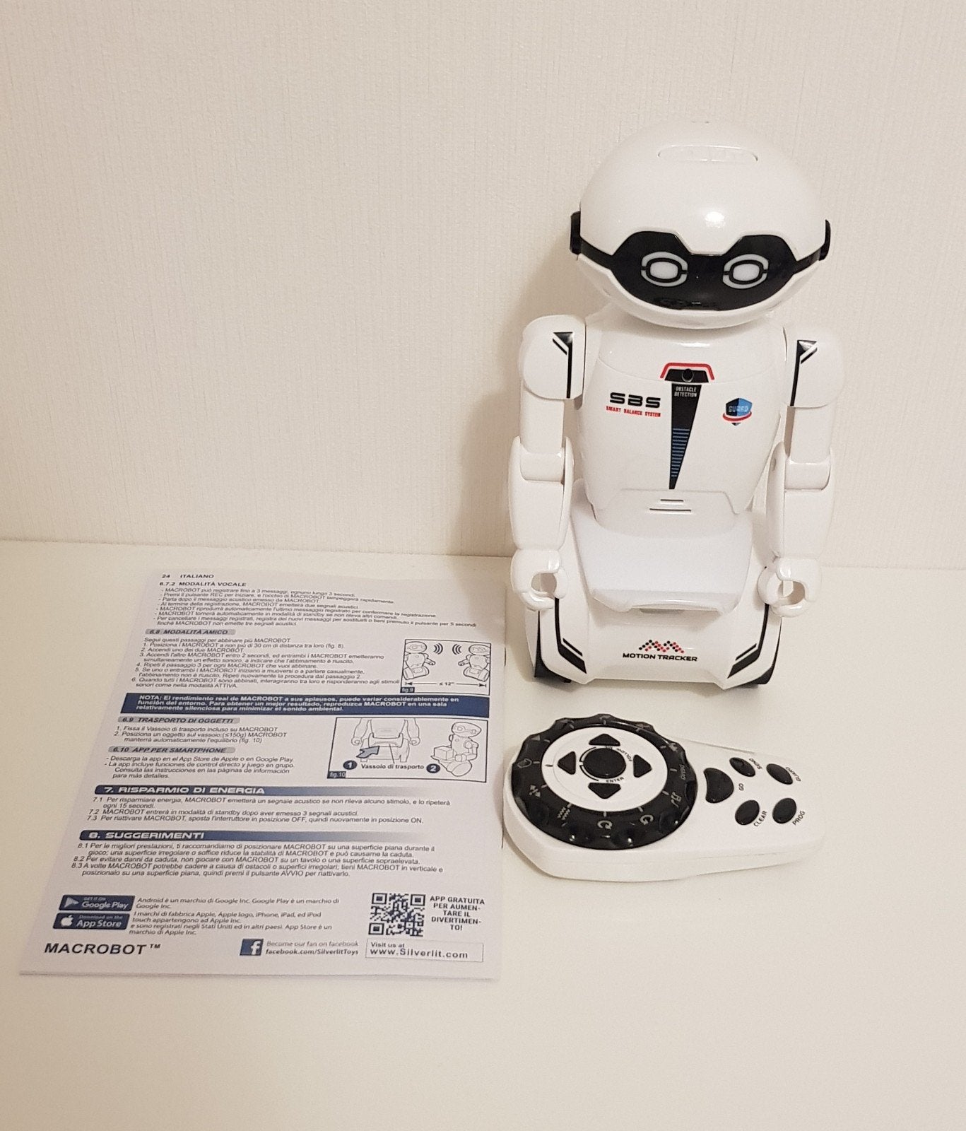 SILVERLIT MACROBOT ROBOT, Ophalen of Verzenden, Zo goed als nieuw
