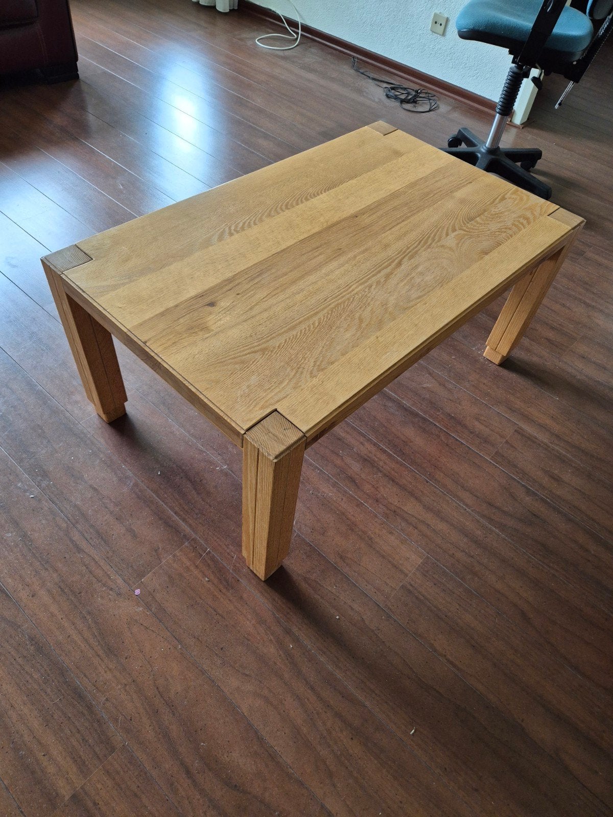 Handgemaakte salontafel van 105x65x47 cm, Huis en Inrichting, Tafels | Salontafels, Gebruikt, Minder dan 50 cm, 50 tot 100 cm