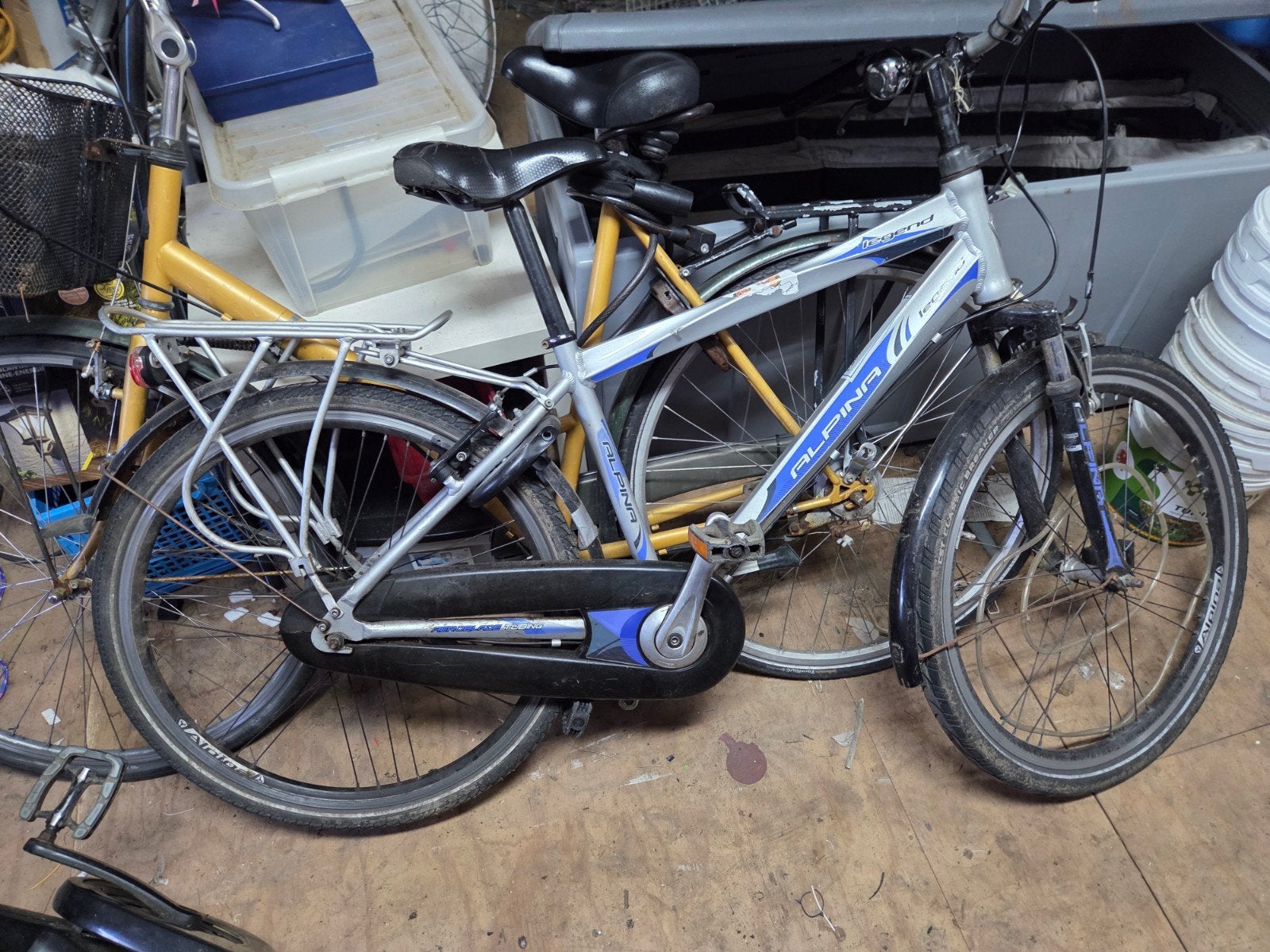 Alpina fiets met defecte achternaaf, Ophalen, Gebruikt, Overige typen, Alpina