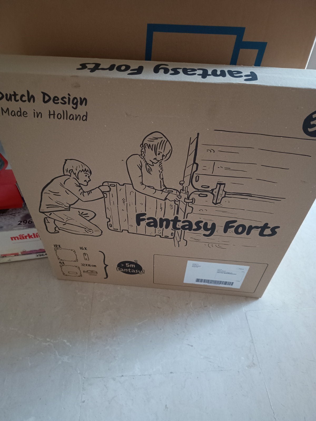 Fantasy forts bouw speelgoed vanaf 3 jaar, Ophalen, Zo goed als nieuw, Overige typen