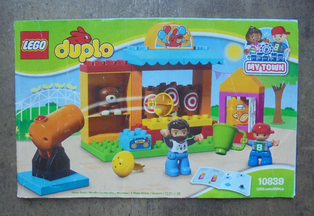 Lego Duplo Building Instruction 10839 (zie foto's), Kinderen en Baby's, Speelgoed | Duplo en Lego, Ophalen of Verzenden, Gebruikt