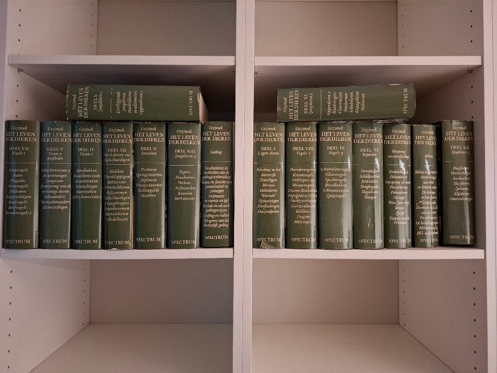 Dieren encyclopedieën, Boeken, Bernhard Grzimek, Dieren, Ophalen, Gelezen