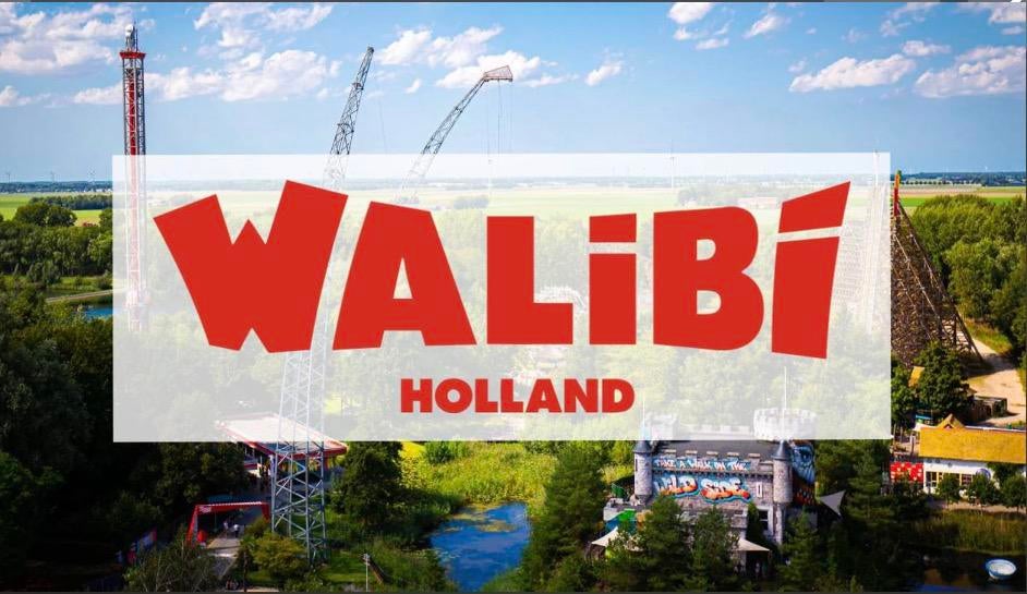 2 tickets walibi holland €20 per stuk, Drie personen of meer, Ticket of Toegangskaart