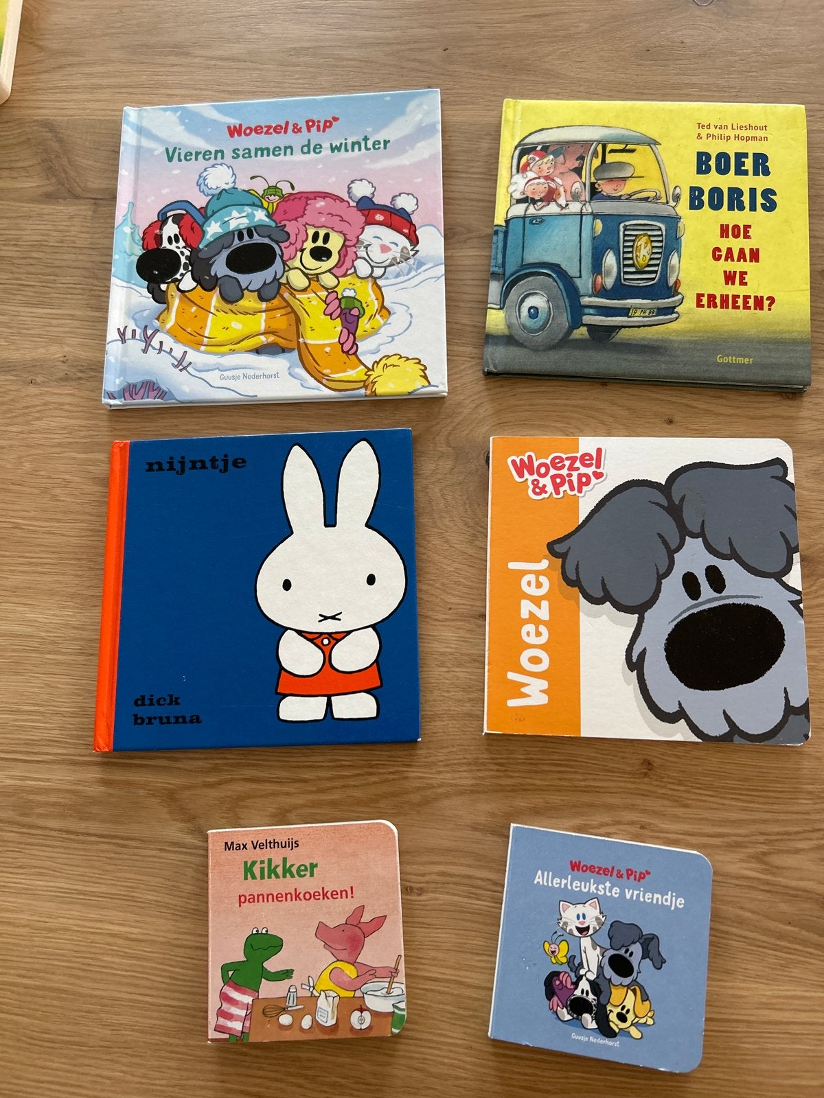 Leuke kinderboeken: Woezel & Pip, Nijntje, Boer Boris, Kikke, Boeken, Ophalen of Verzenden, Gelezen, 2 tot 3 jaar